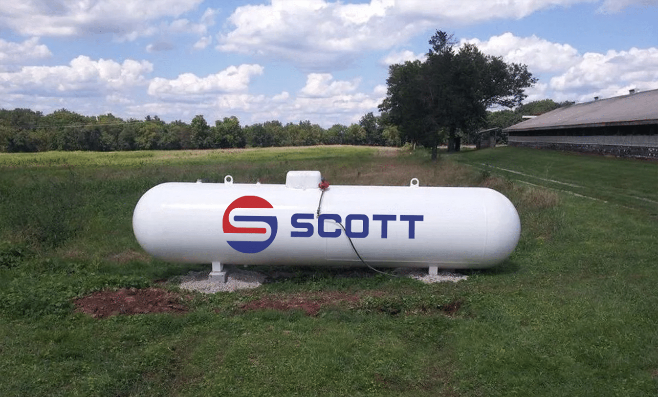 An image of a farm that just got agricultural propane gas delivery in MS