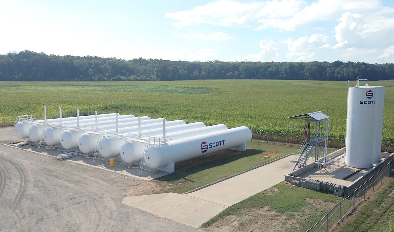 Bulk plant in Schlater, MS